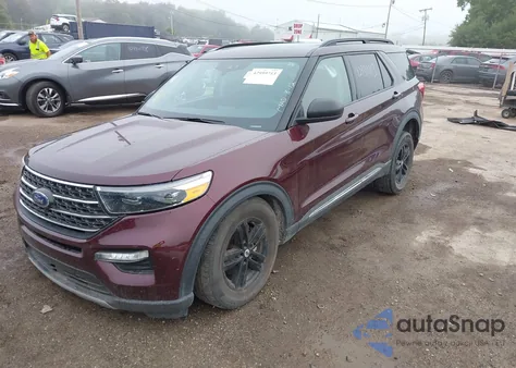 2022 Ford Explorer Xlt from USA, damaged, VIN 1FMSK8DH9NGA91653